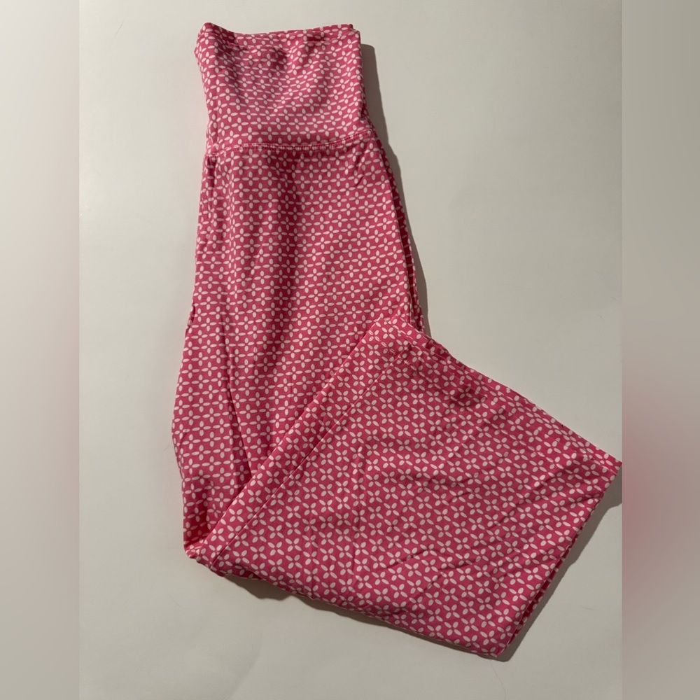 Hanna Andersson Pink and White Patterned Top